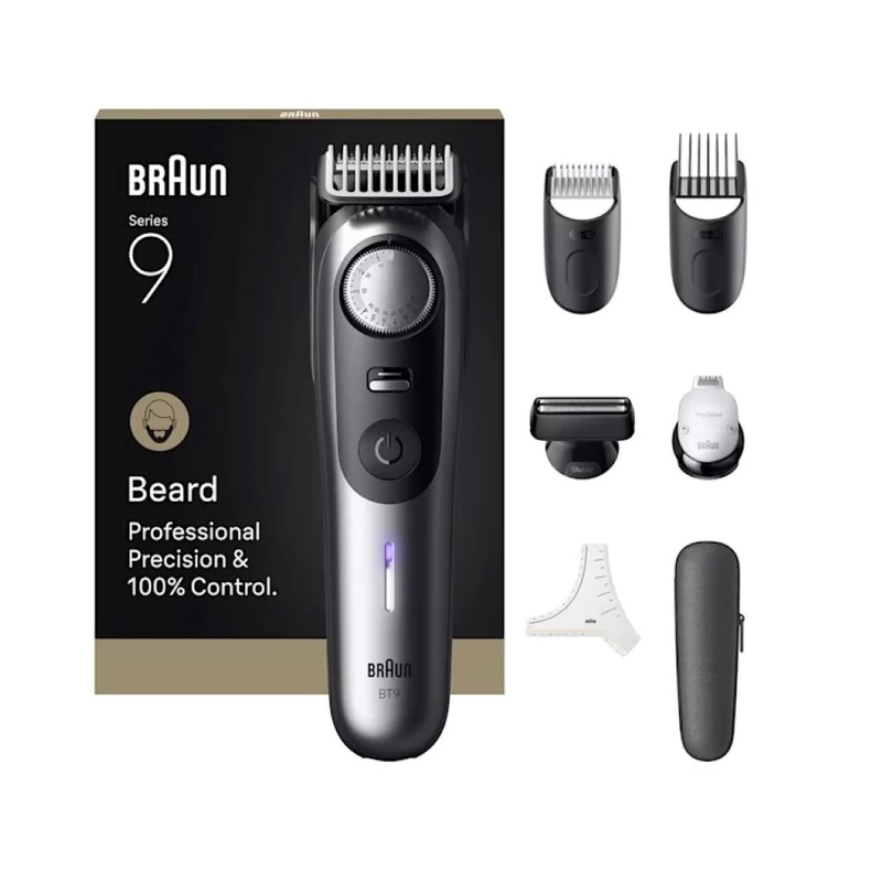 Braun BT9520 Series 9 professzionális szakállvágó - Fekete/Szürke