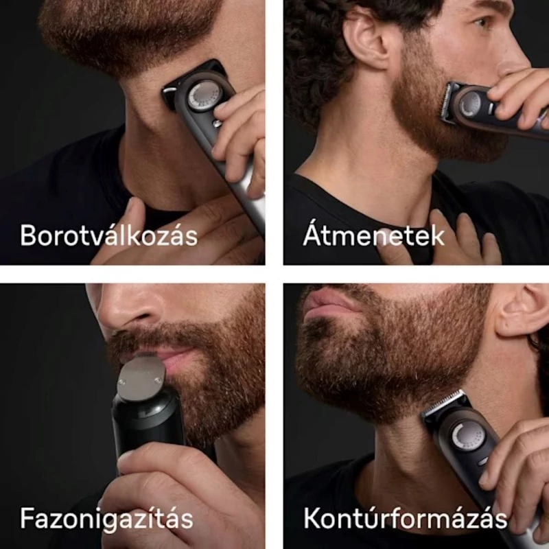 Braun BT9520 Series 9 professzionális szakállvágó - Fekete/Szürke
