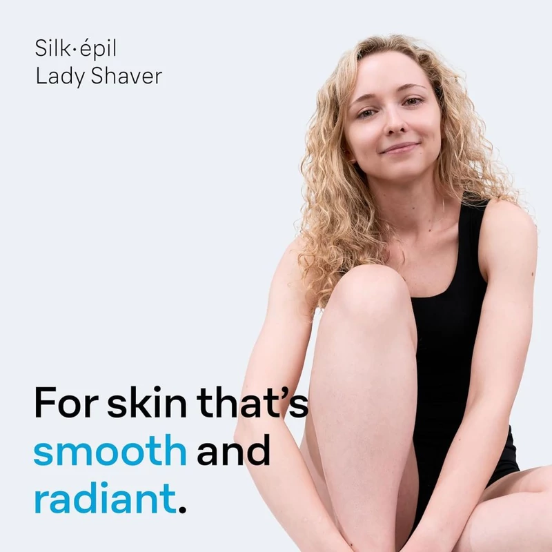 Braun Silk-épil LS 5160 Wet&Dry Elektromos női borotva - Kék