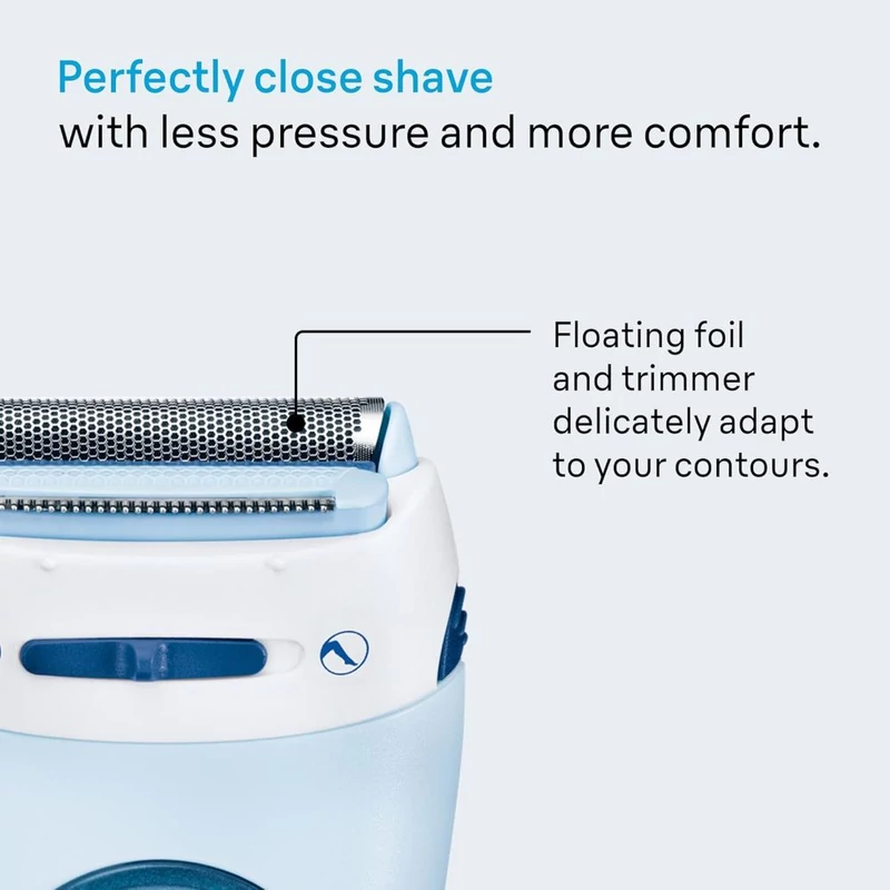 Braun Silk-épil LS 5160 Wet&Dry Elektromos női borotva - Kék
