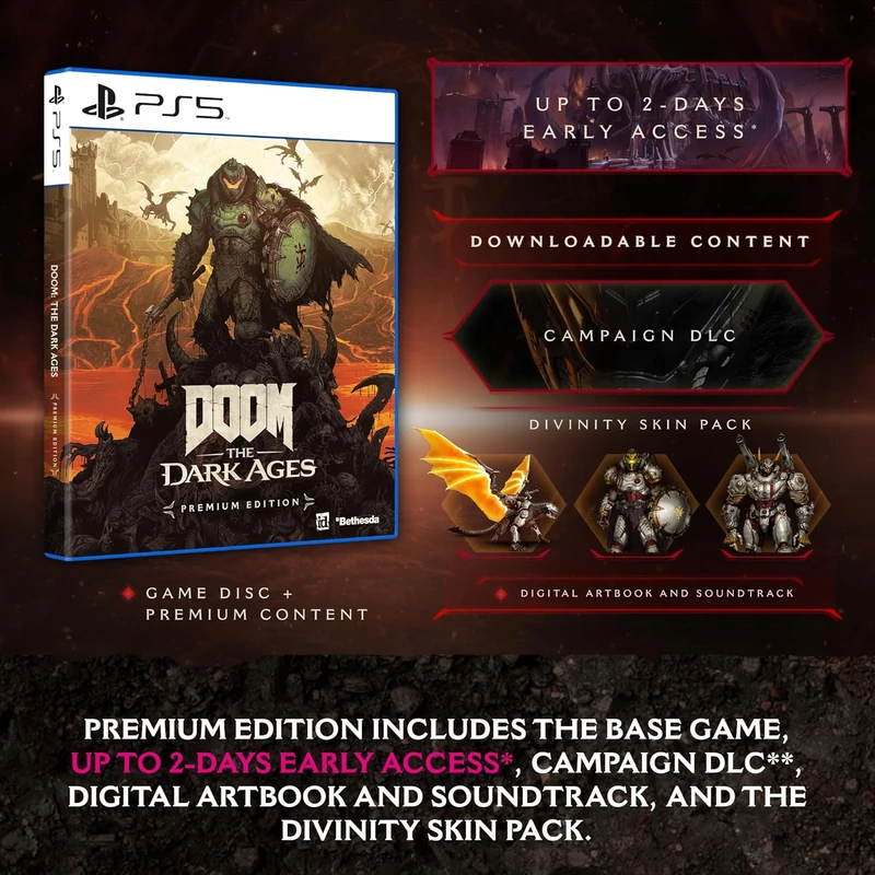 Doom: The Dark Ages Premium Edition (PS5)