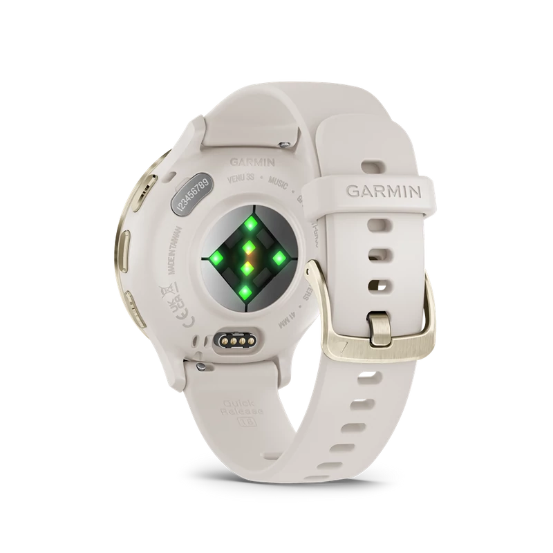 Garmin Venu 3S okosóra - Elefántcsont / Krémarany (010-02785-04)