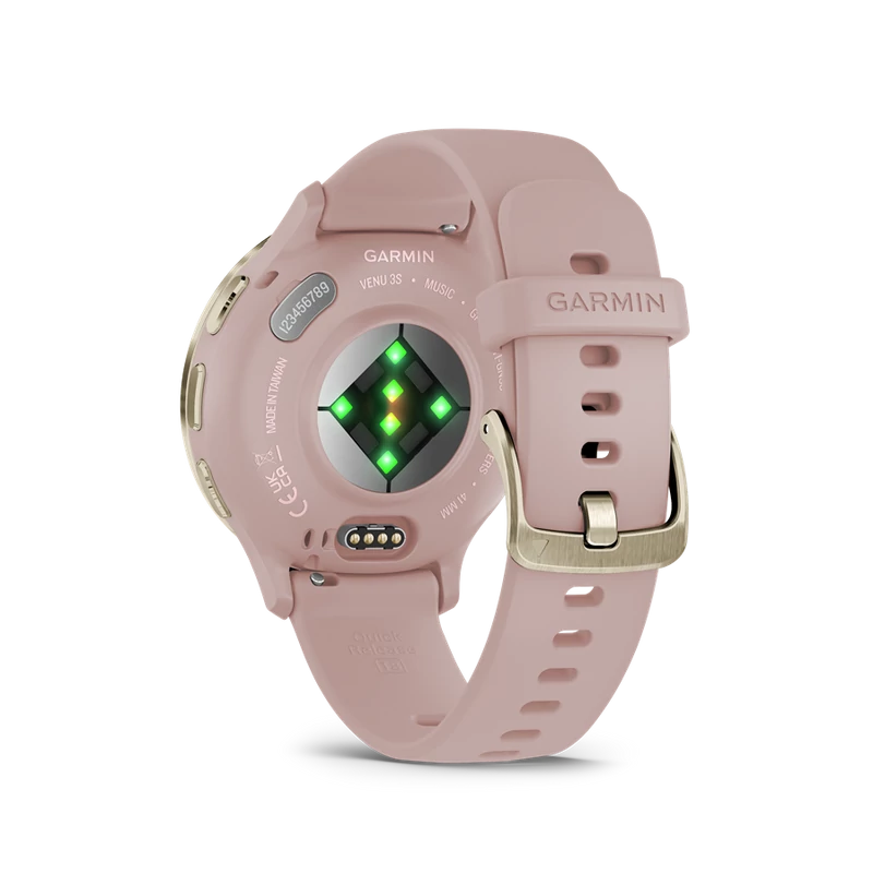 Garmin Venu 3S okosóra - Rózsa / Krémarany (010-02785-03)