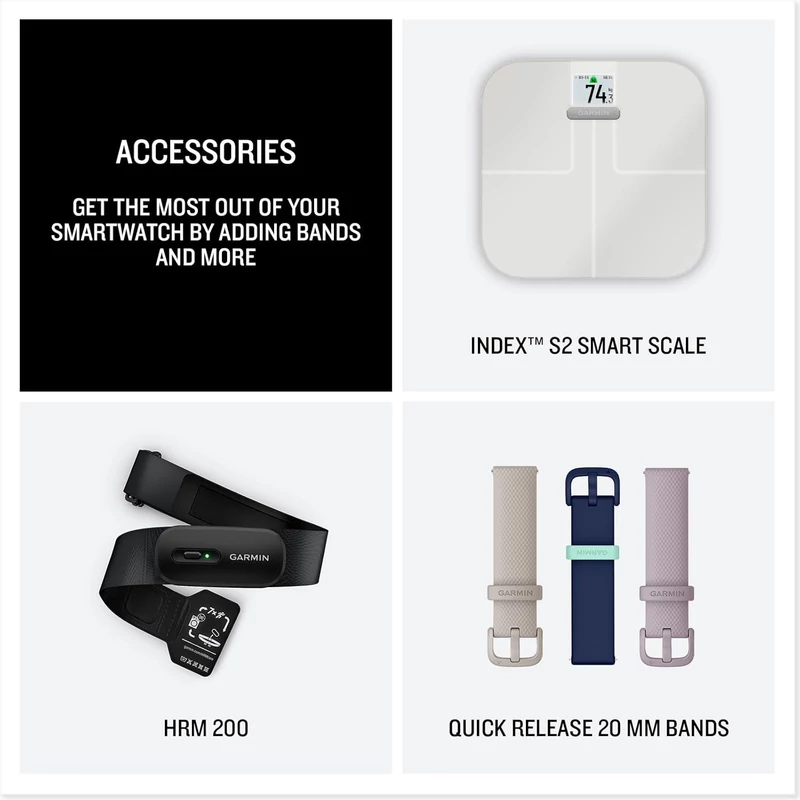 Garmin VívoActive 6 okosóra - Fekete (010-02985-00)