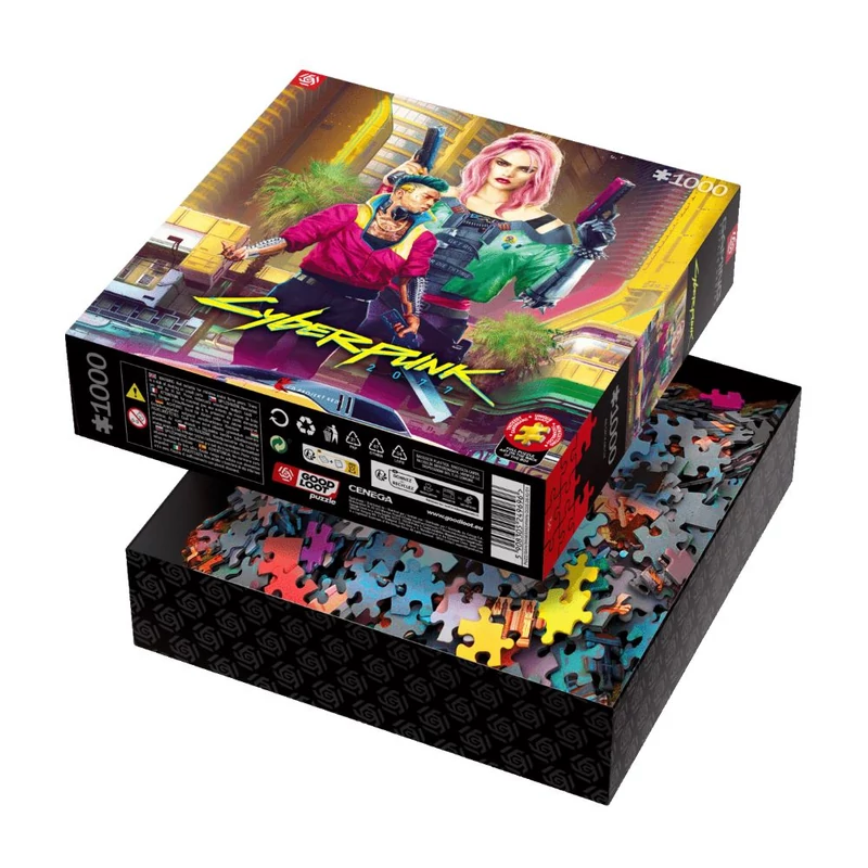 Good Loot Cyberpunk 2077 Kitsch Style 1000 darabos Puzzle
