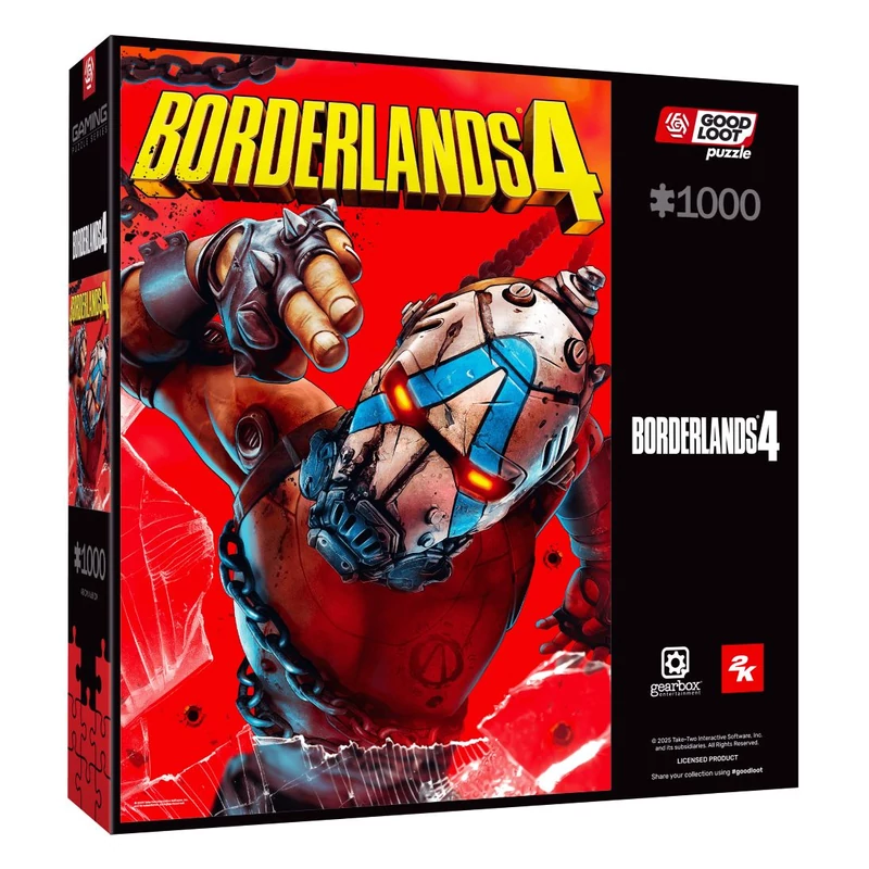 Good Loot Borderlands 4 Break Free Psycho 1000 darabos Puzzle