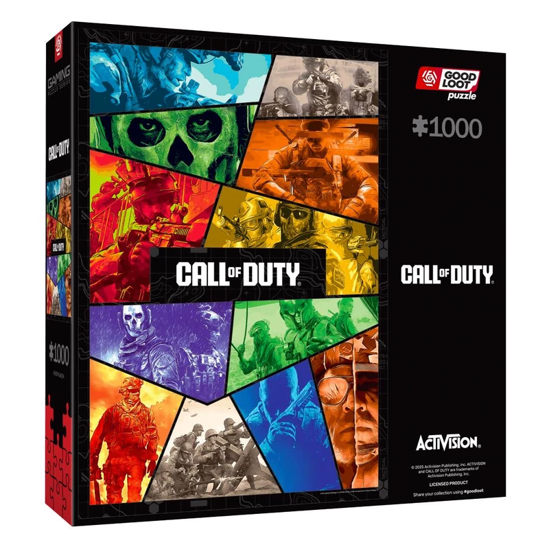 Good Loot Call of Duty Operators Collage 1000 darabos Puzzle