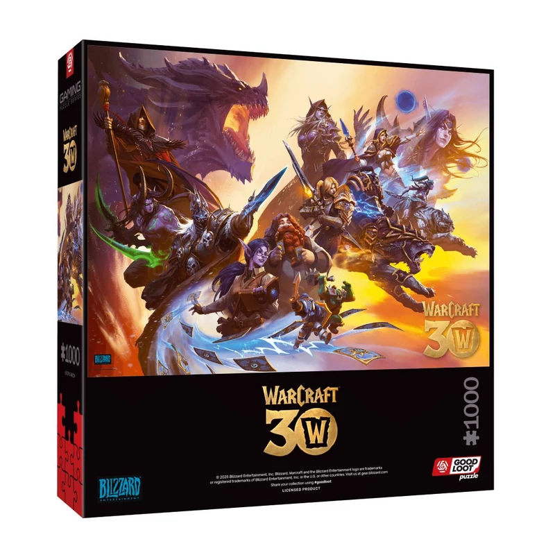 Good Loot Warcraft 30th Anniversary 1000 darabos Puzzle