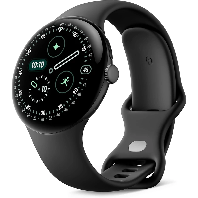 Google Pixel Watch 4 okosóra 45mm - Fekete (GA09962-EU)