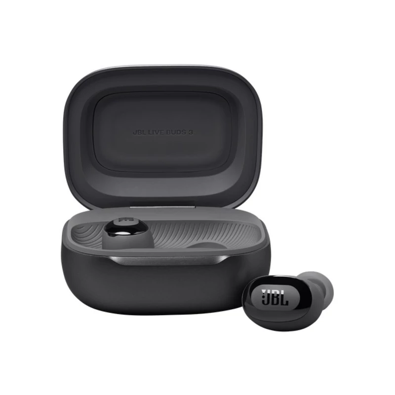 JBL Live Buds 3 Vezeték nélküli füllhallgató - Fekete (JBLLIVEBUDS3BLK)