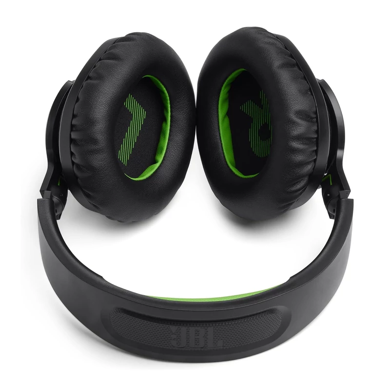 JBL Quantum 360X vezeték nélküli fejhallgató - Fekete / Zöld (JBLQ360XWLBLKGRN)