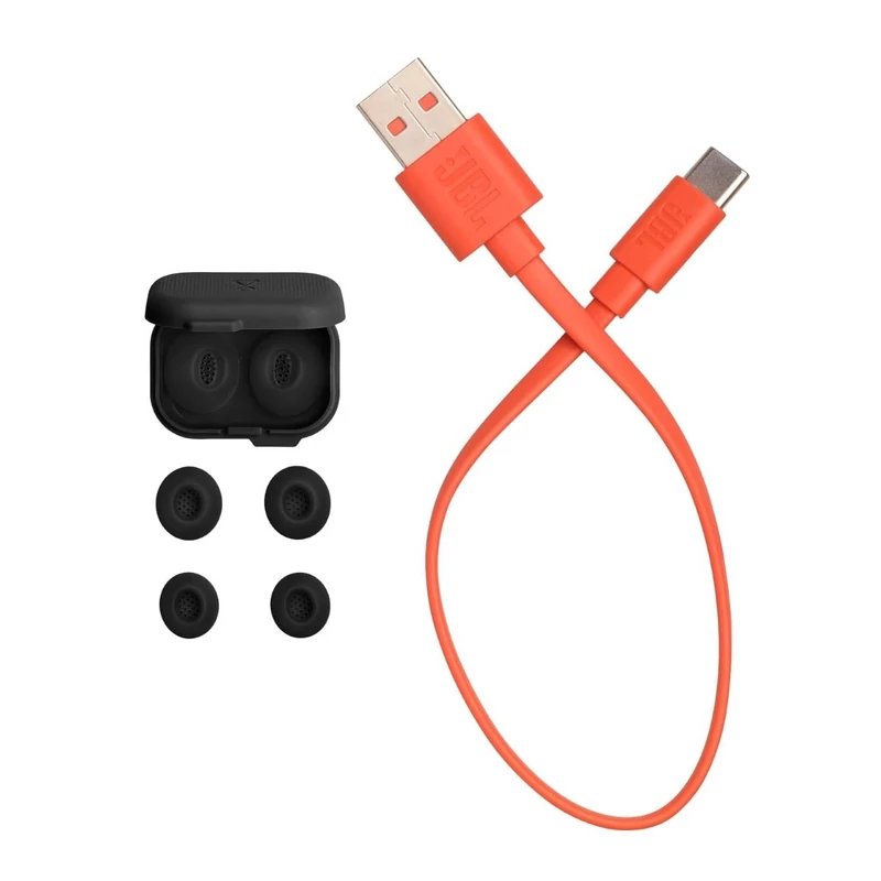 JBL Tune Flex 2 vezeték nélküli bluetooth fülhallgató - Fekete (JBLTFLEX2BLK)