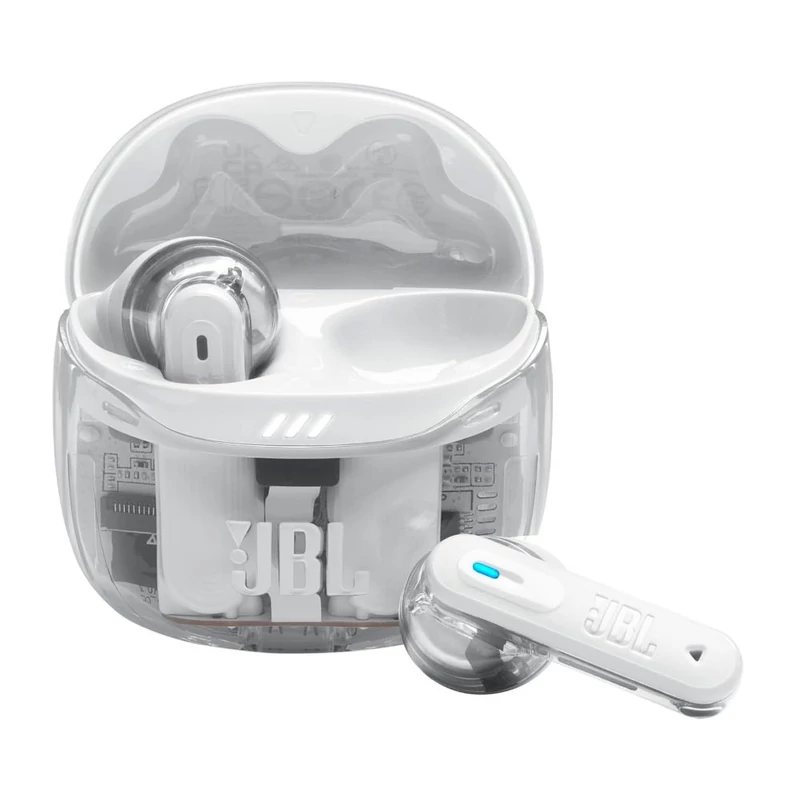 JBL Tune Flex 2 vezeték nélküli bluetooth fülhallgató - Ghost White (JBLTFLEX2GWHT)
