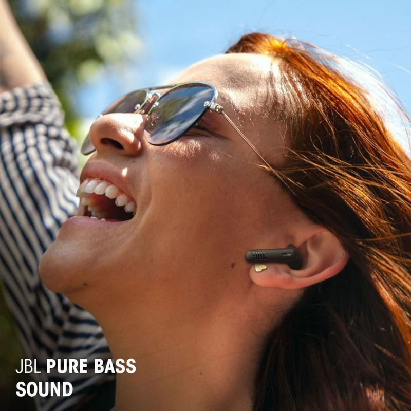 JBL Wave Beam 2 True Wireless fülhallgató - Fekete (JBLWBEAM2BLK)