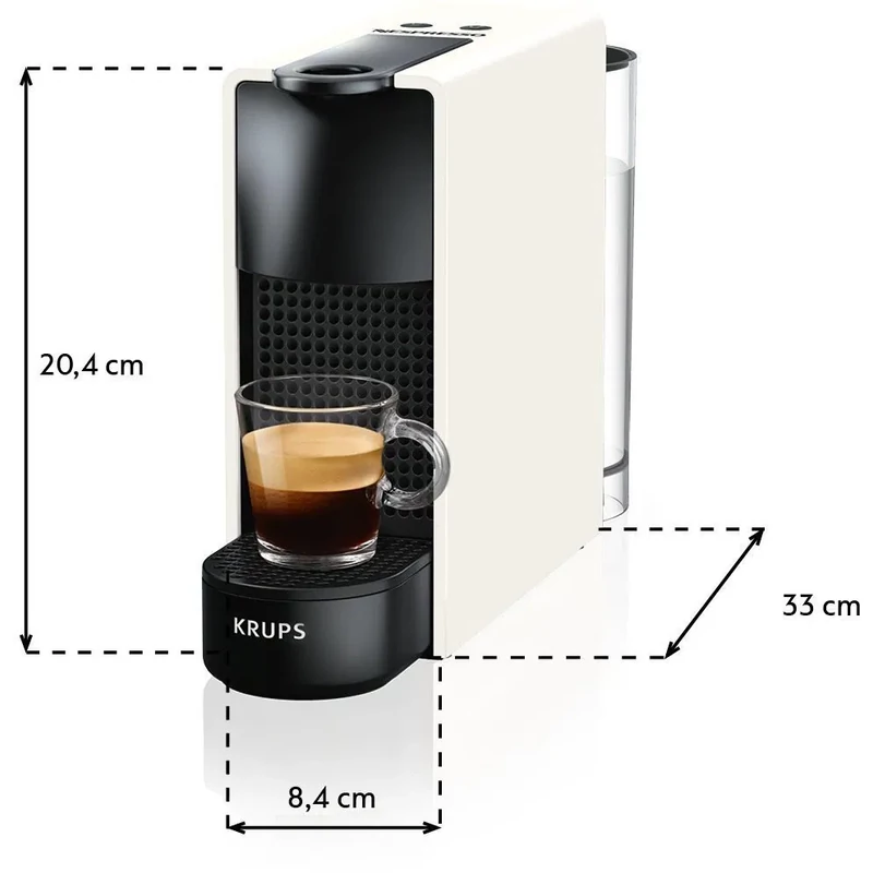 Krups Nespresso Essenza Mini XN110110 kávéfőző - Fehér + 7db kapszula