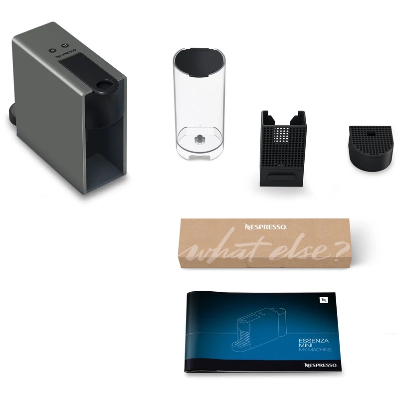 Krups Nespresso Essenza Mini XN110B10 kávéfőző - Szürke + 7db kapszula