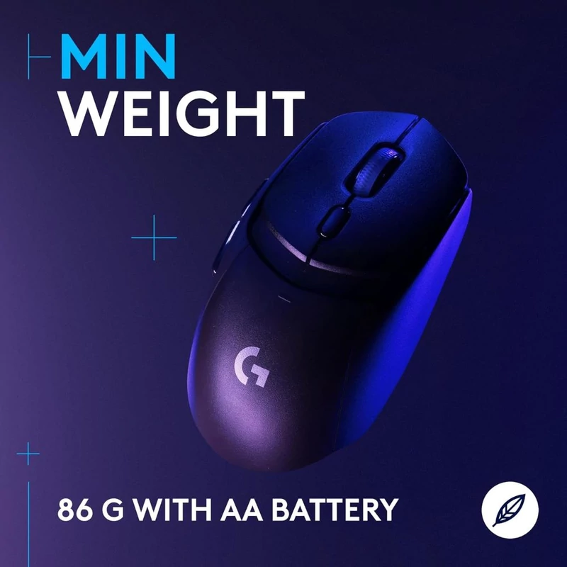 Logitech G309 Lightspeed vezeték nélküli gamer egér - Fekete (910-007200)