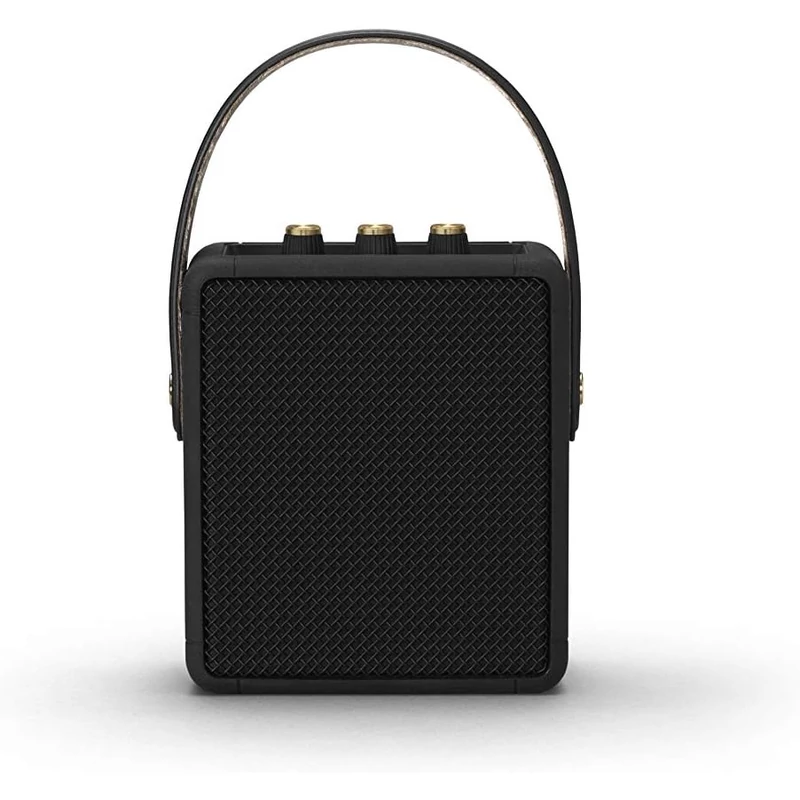 Marshall Stockwell II Bluetooth hordozható aktív sztereó hangfal - Fekete/Bronz (1005544)