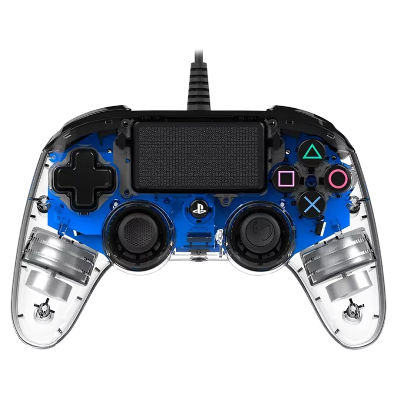  Nacon Wired Illuminated Compact Controller - Kék (PS4)