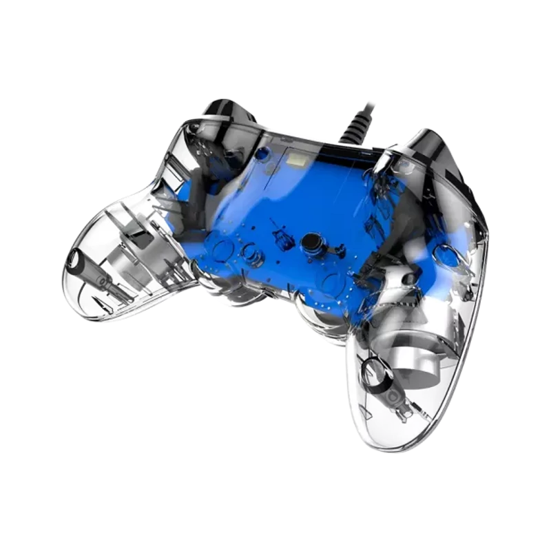 Nacon Wired Illuminated Compact Controller - Kék (PS4)