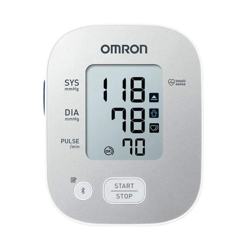 Omron X2+ Connect felkaros okos vérnyomásmérő  - Fehér (HEM-7188T1-LEO)