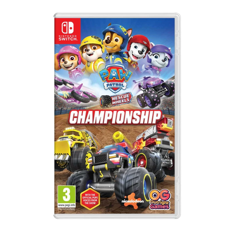 PAW Patrol Rescue Wheels Championship (Switch)