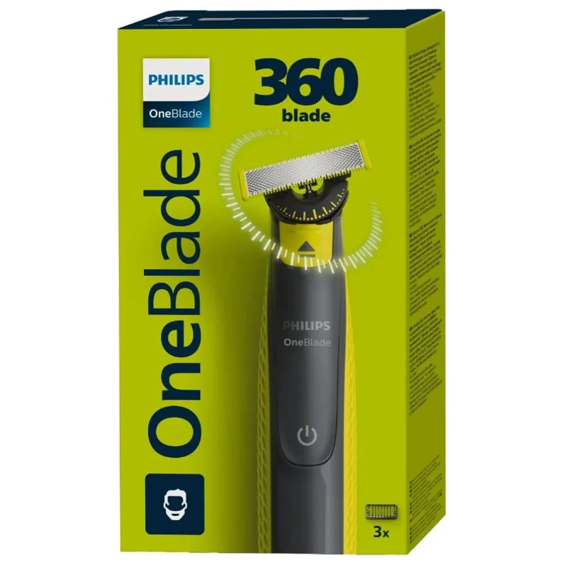Philips QP2724/23 OneBlade - Fekete/Zöld