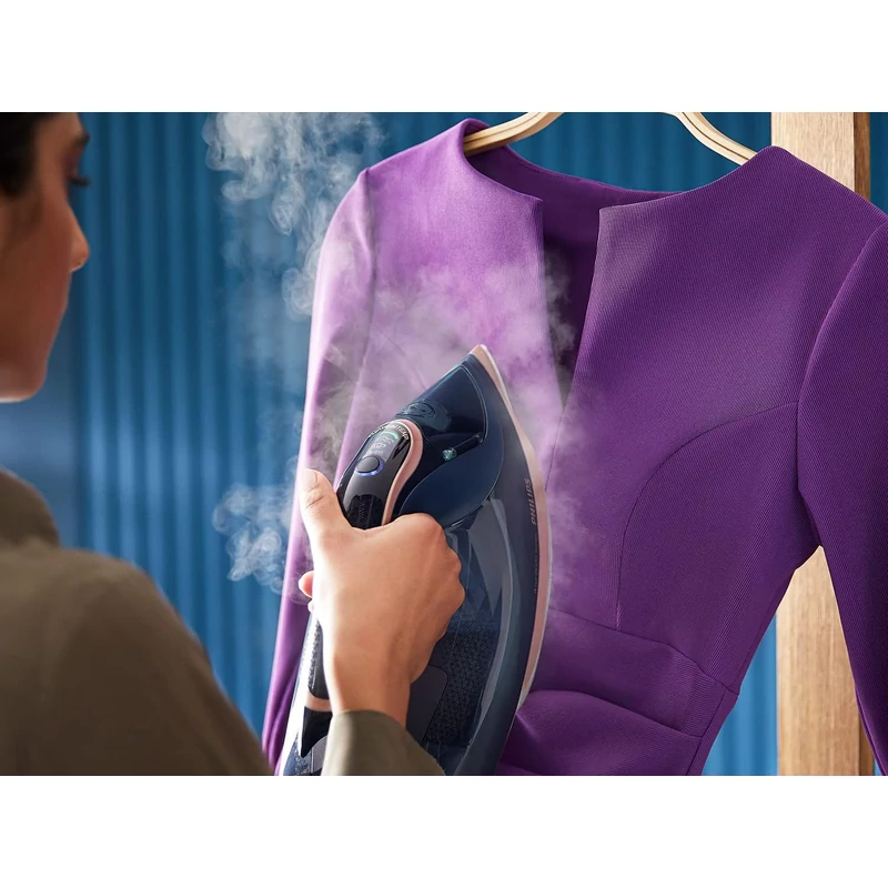 Philips DST8050/20 Azur Series 8000 gőzölős vasaló - Kék/Arany