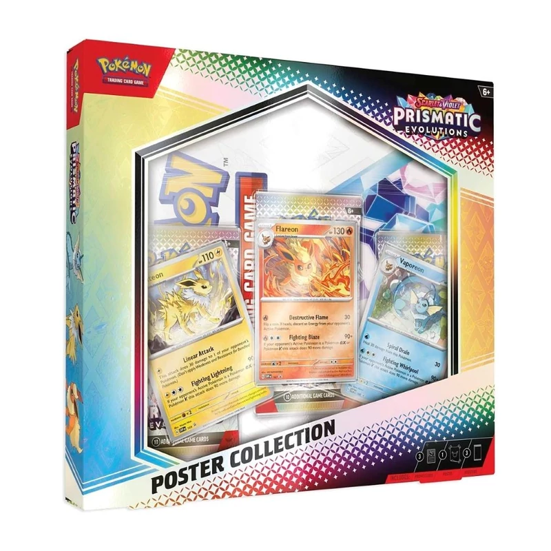 Pokémon TCG: Scarlet & Violet - Prismatic Evolutions - Poster Collection