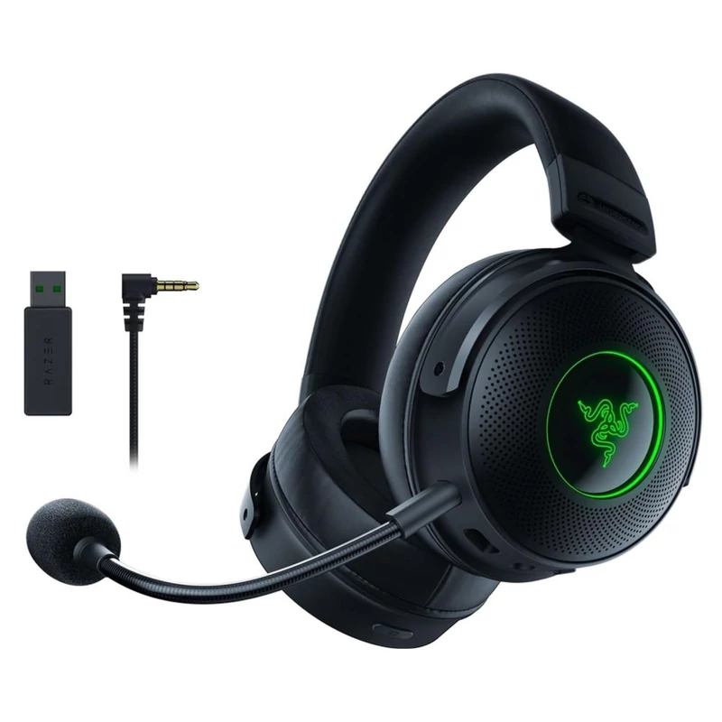 Razer Kraken V3 Pro Wireless Gaming headset - Fekete (RZ04-03460100-R3M1)