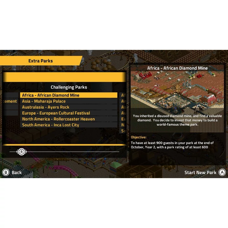 RollerCoaster Tycoon Classic (Switch)