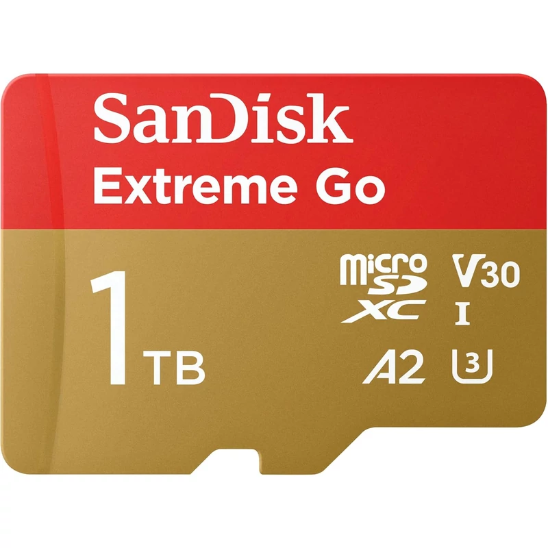 Sandisk microSDXC Extreme Go 1TB UHS-I U3 memóriakártya (SDSQXAV-1T00-GN6MA)