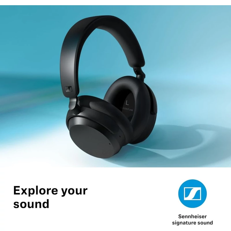 Sennheiser Accentum Wireless fejhallgató - Fekete (700174)