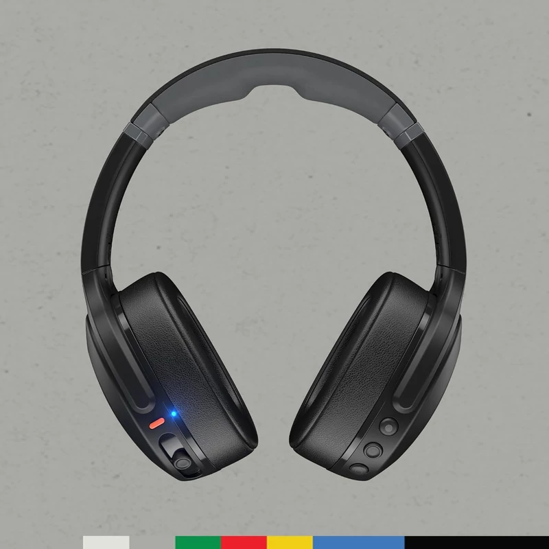 Skullcandy Crusher Evo Vezeték nélküli bluetooth fejhallgató - fekete (S6EVW-B957)