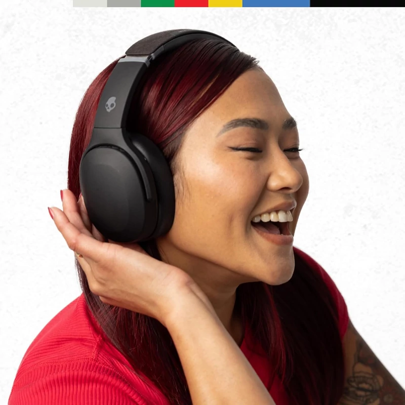 Skullcandy Crusher Evo Vezeték nélküli bluetooth fejhallgató - fekete (S6EVW-B957)