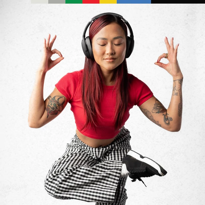 Skullcandy Crusher Evo Vezeték nélküli bluetooth fejhallgató - fekete (S6EVW-B957)