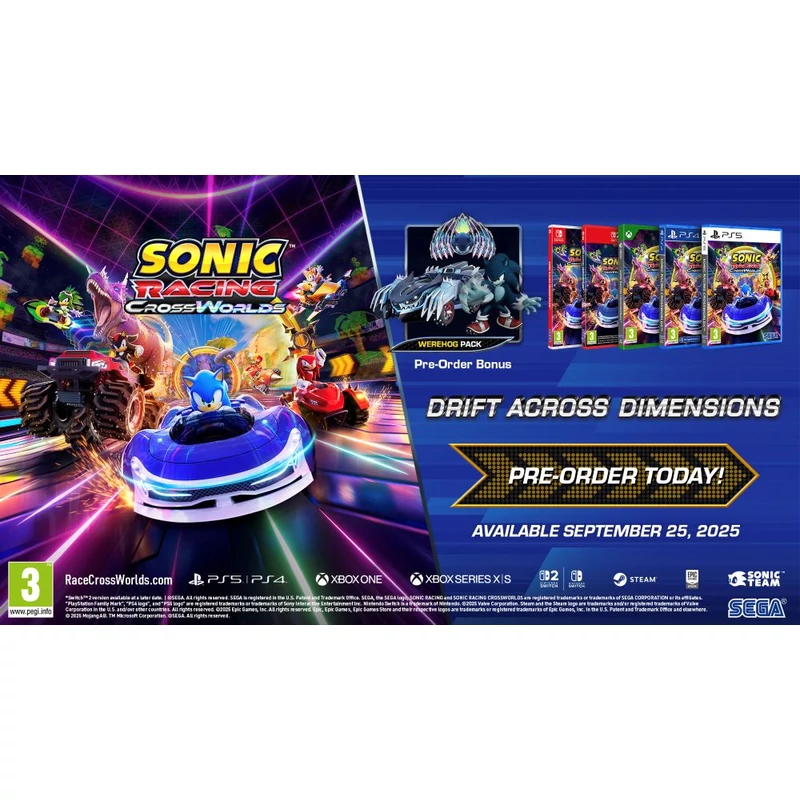 Sonic Racing CrossWorlds (Switch)