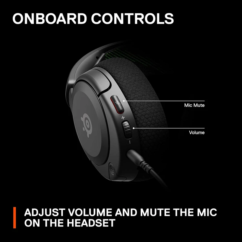 Steelseries Arctis Nova 1X Wired Gaming Headset - Fekete (61616)