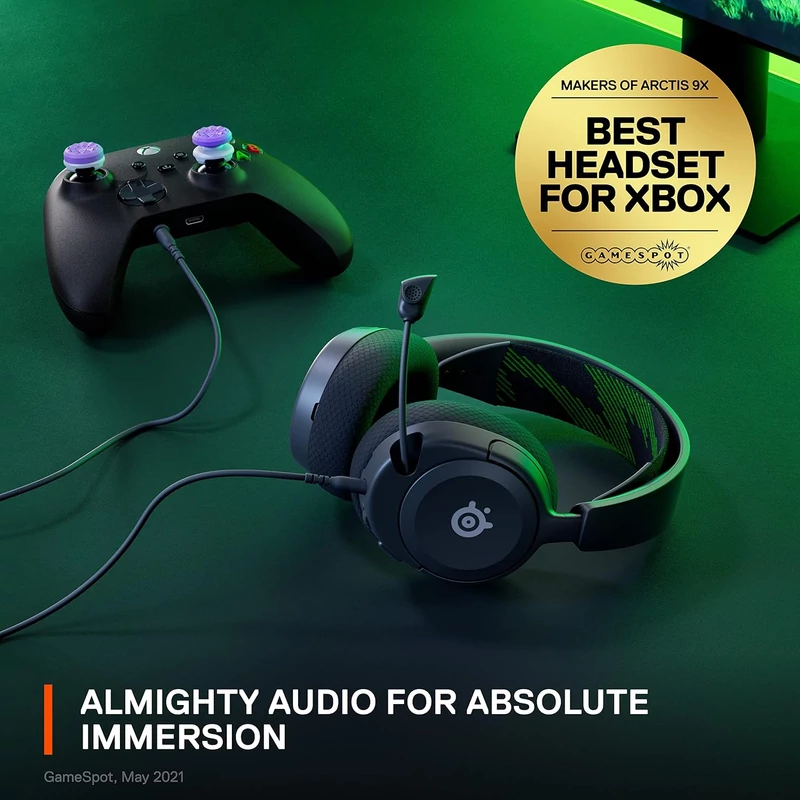 Steelseries Arctis Nova 1X Wired Gaming Headset - Fekete (61616)