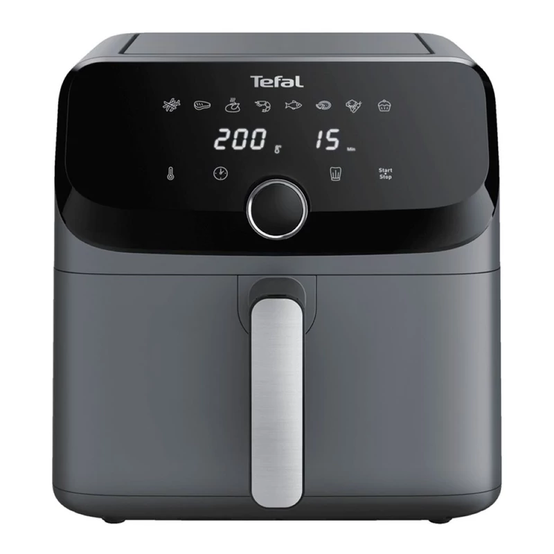 Tefal Easy Fry Mega Forrólevegős sütő - Fekete (EY855BE0)