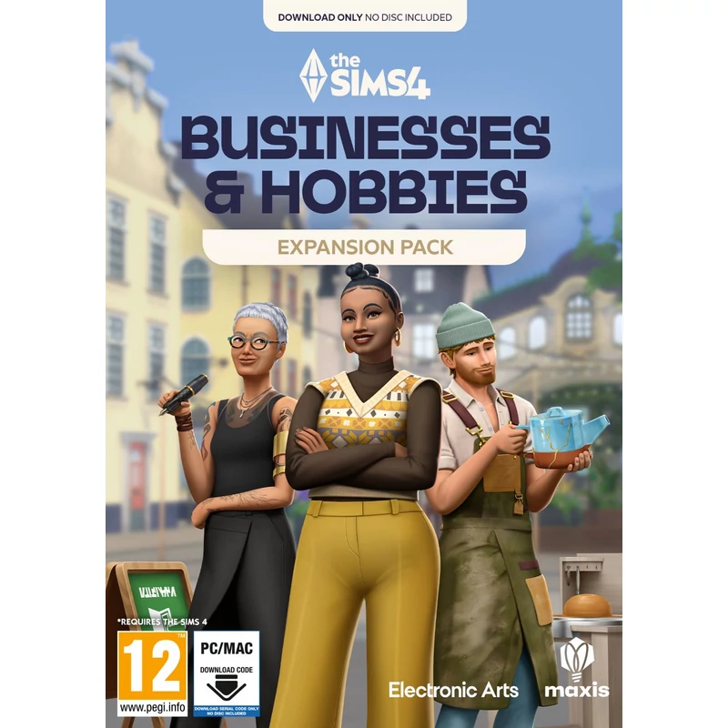 The Sims 4 Businesses & Hobbies kiegészítő csomag (PC)