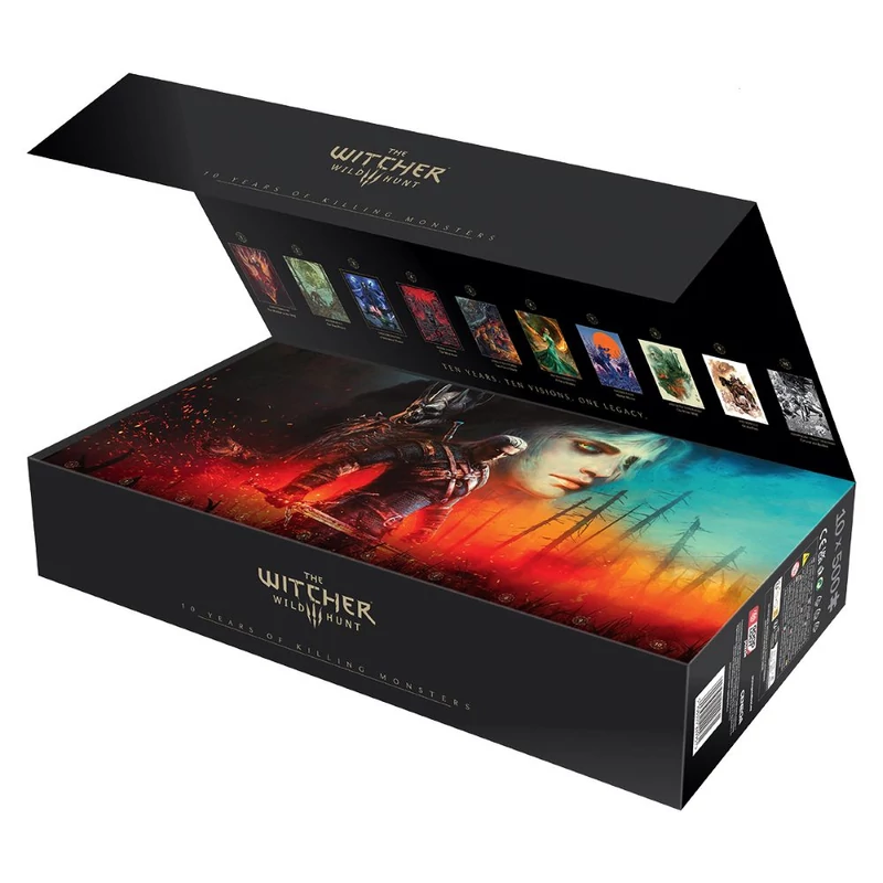 The Witcher 3: Wild Hunt 10th Anniversary Puzzle Collection 10x500