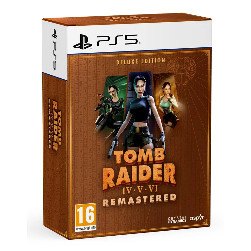 Tomb Raider IV-VI Remastered Starring Lara Croft Deluxe Edition (PS5)