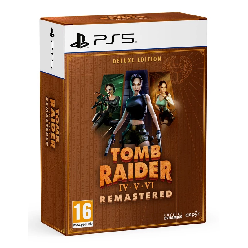 Tomb Raider IV-VI Remastered Starring Lara Croft Deluxe Edition (PS5)