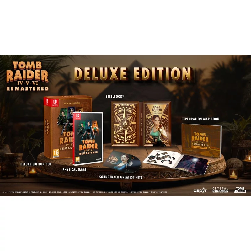 Tomb Raider IV-VI Remastered Starring Lara Croft Deluxe Edition (Switch)