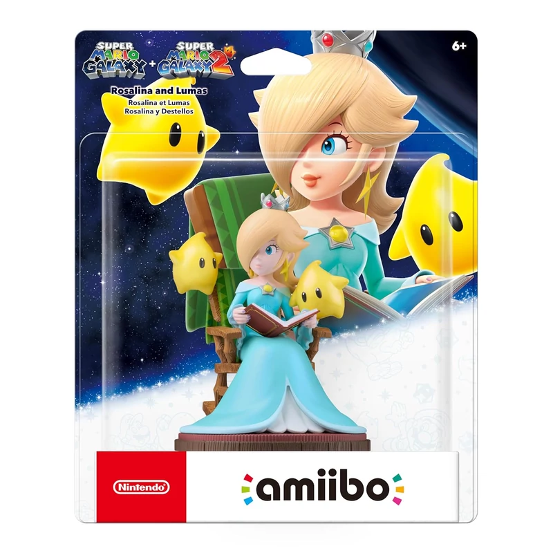 Amiibo Rosalina & Lumas (Super Mario Galaxy Collection) kiegészítő figura