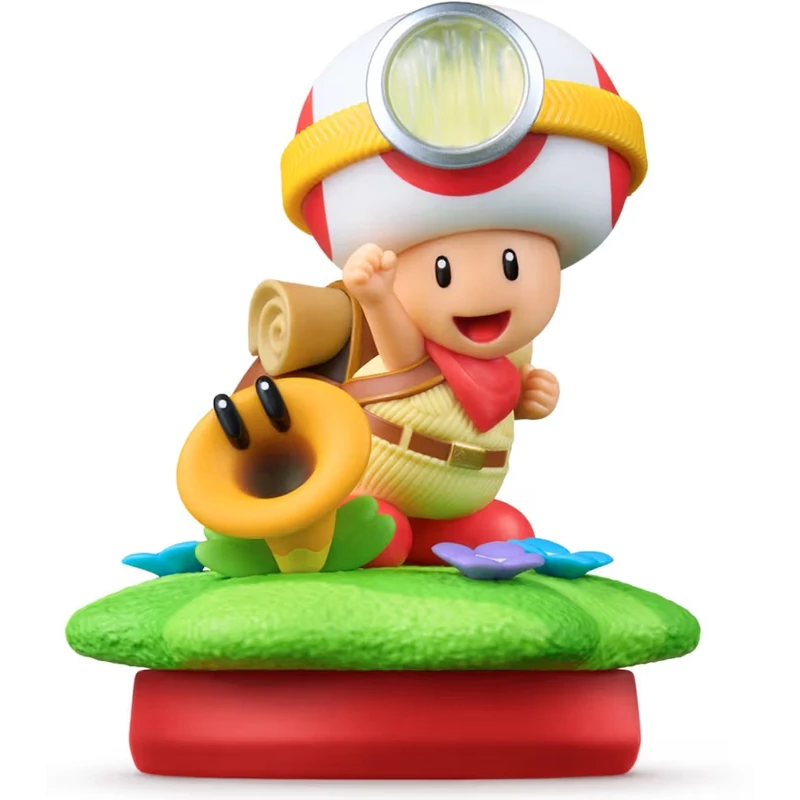 Amiibo Captain Toad & Talking Flower (Super Mario Wonder Collection) kiegészítő figura