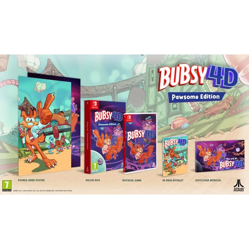 Bubsy 4D - Pawsome Edition (Switch)
