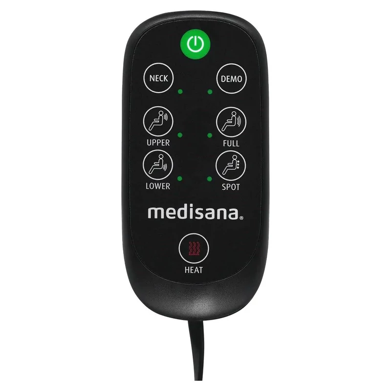 Medisana MCN Shiatsu masszázsülésbetét - Fekete