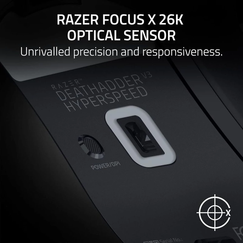 Razer DeathAdder V3 HyperSpeed gamer egér (RZ01-05140100-R3G1)